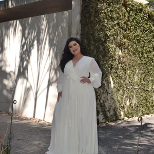 Vestido Largo Con Laso