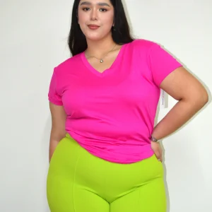 Blusa Básica Largo Perfecto Cuello V