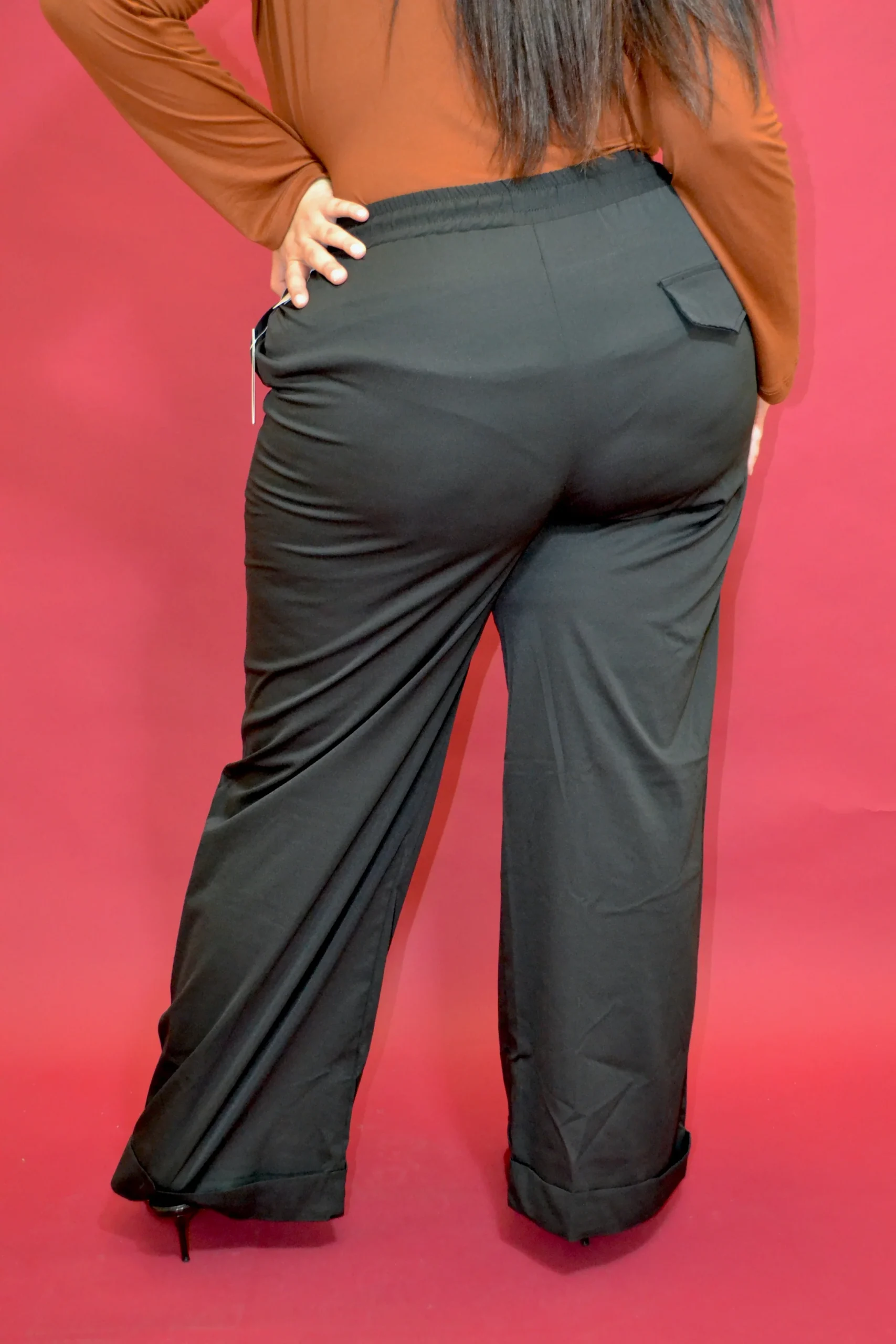 Pantalón Moda Corte Wide - Imagen 4