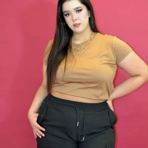 Blusa Básica Largo Perfecto Cuello Redondo