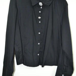 Blusa camisera con aplicación