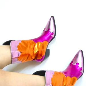 Botas vaqueras fiusha