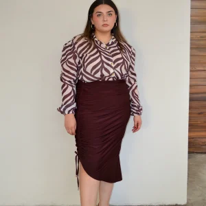 Blusa camisera Estampada