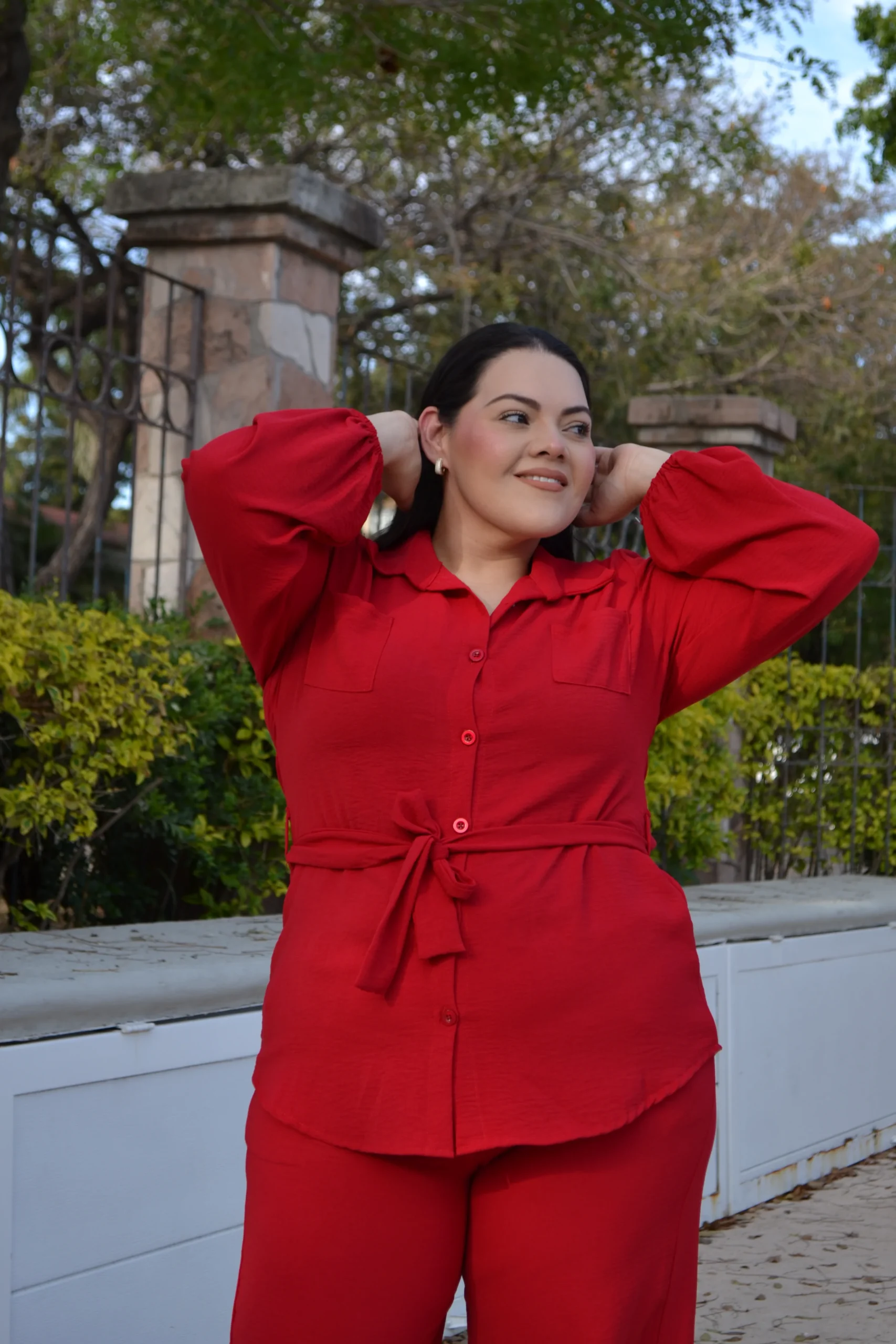 Set De Blusa Manga Larga y Pantalón - Imagen 3