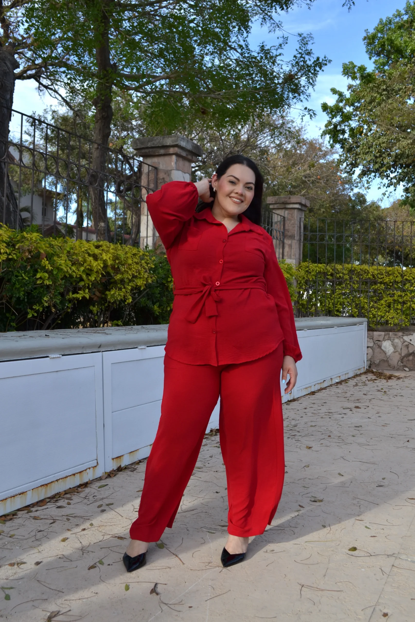 Set De Blusa Manga Larga y Pantalón - Imagen 4