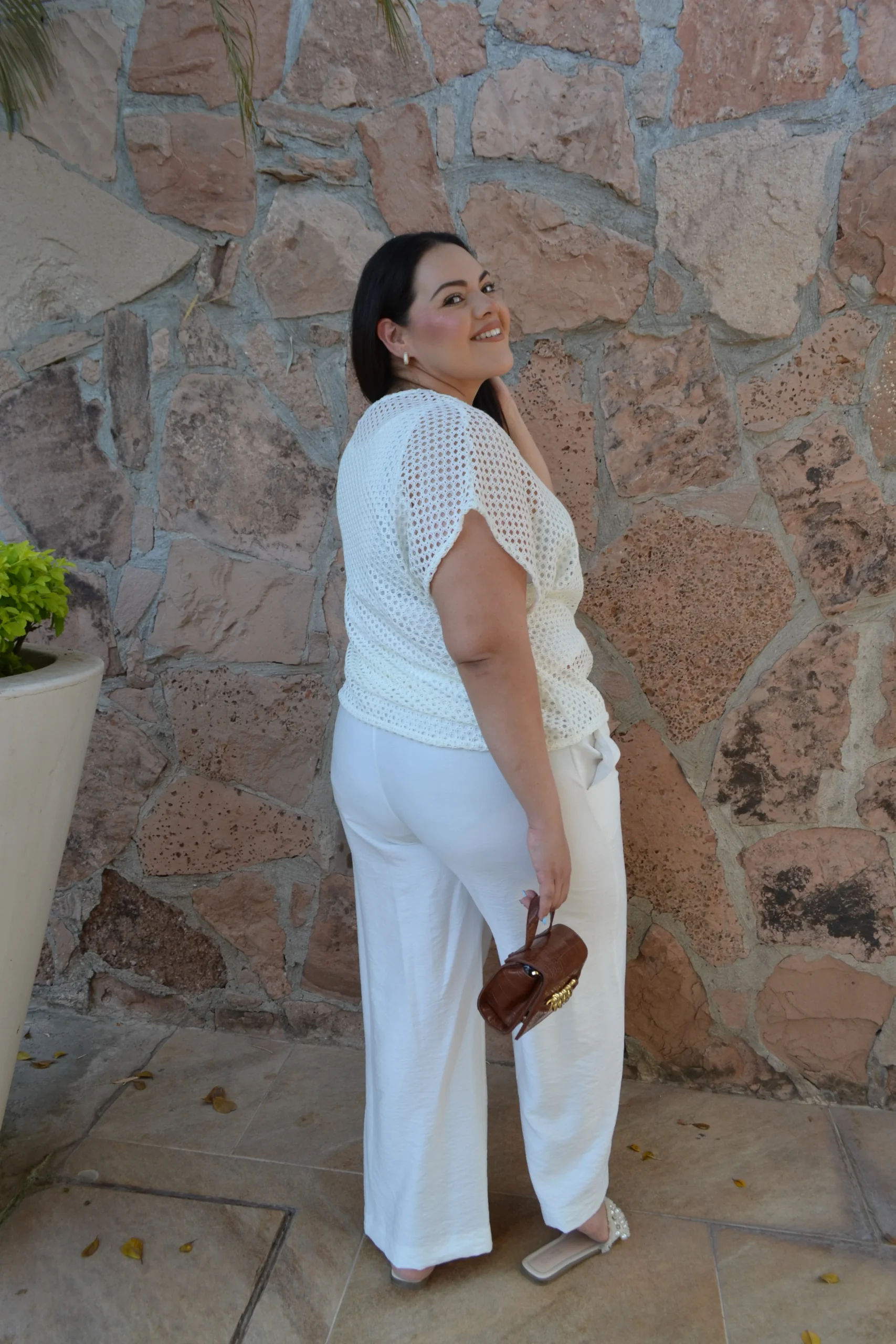 Set De Blusa y Pantalón Tejido - Imagen 3