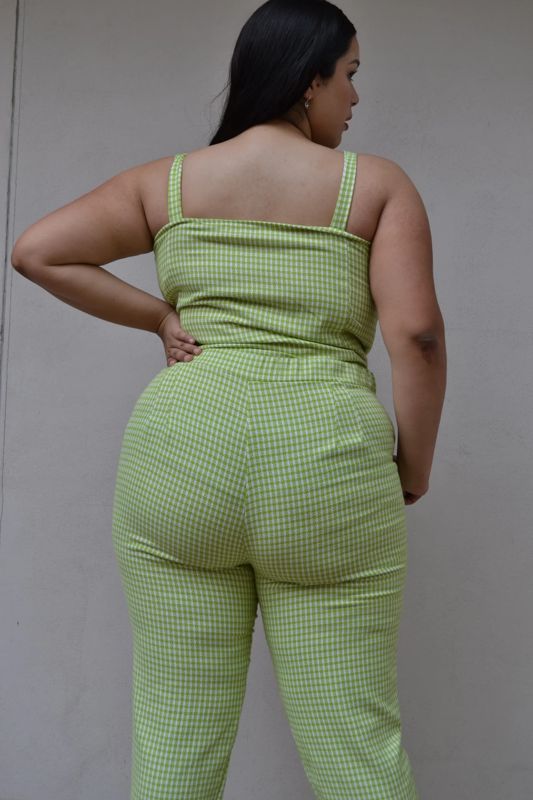 Set de blusa corset y pantalón estampado - Imagen 5