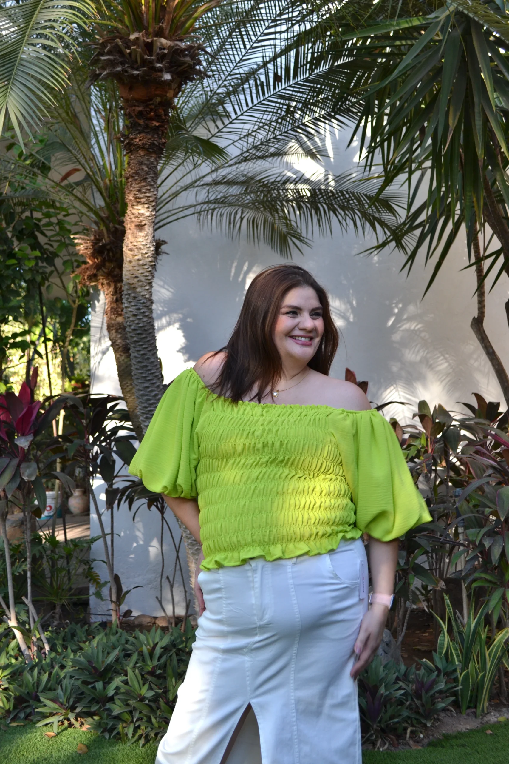 Blusa moda con smock - Imagen 3