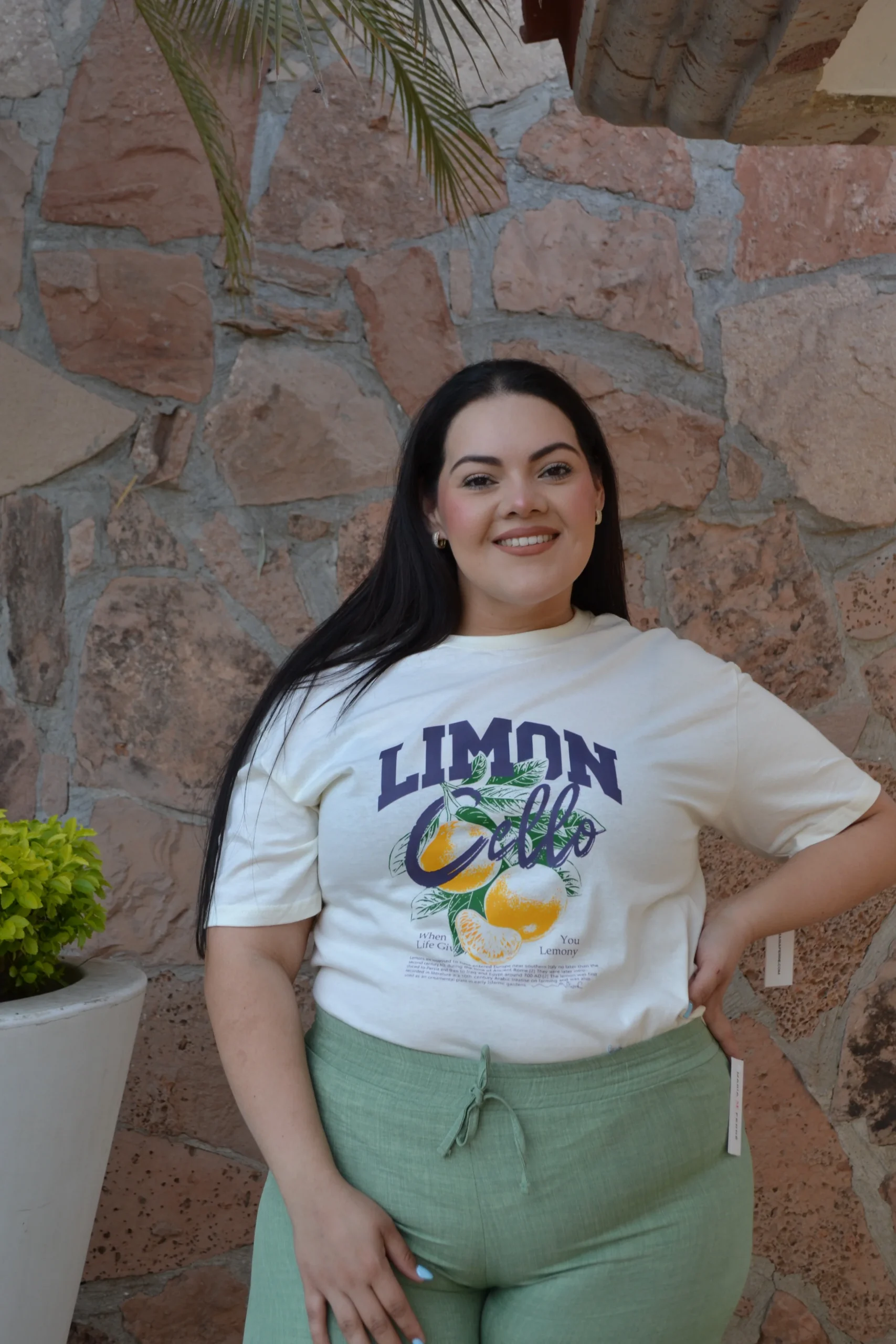 Camiseta Estampada Limon