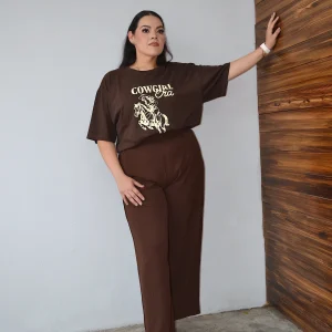 Camiseta Estampada Cowgirl