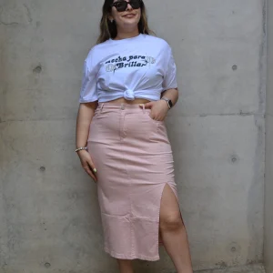 Falda de Mezclilla Larga