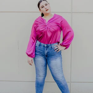 Blusa fiesta de satin