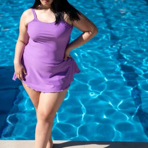 TRAJE DE BAÑO COMPLETO TIPO VESTIDO