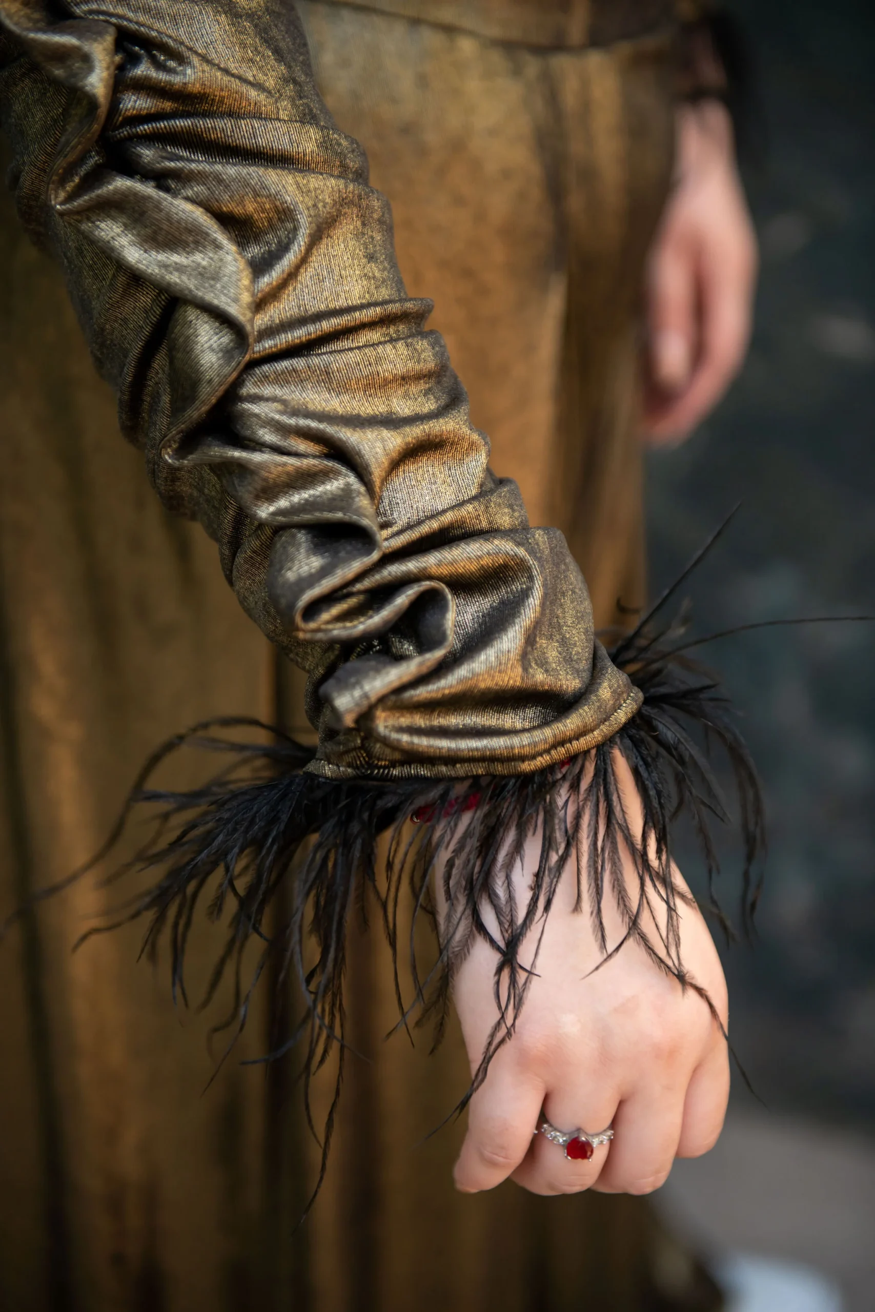 Blusa fiesta brillosa off the shoulders - Imagen 6