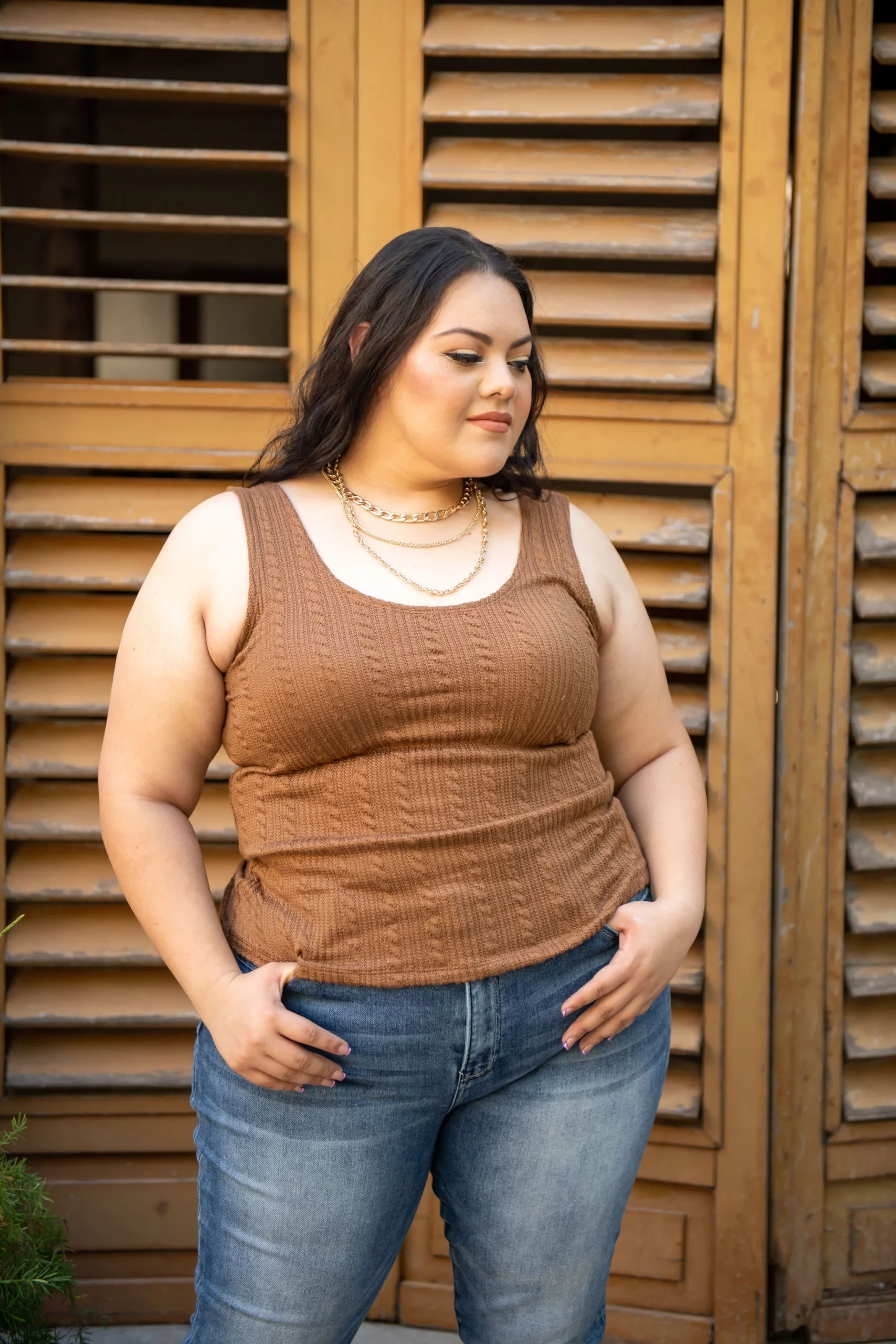 Blusa de tirante grueso - Imagen 5