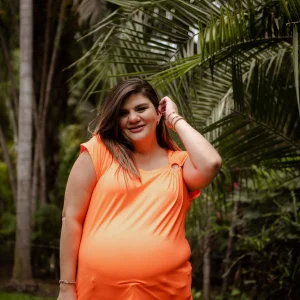 Blusa con detalle hombro