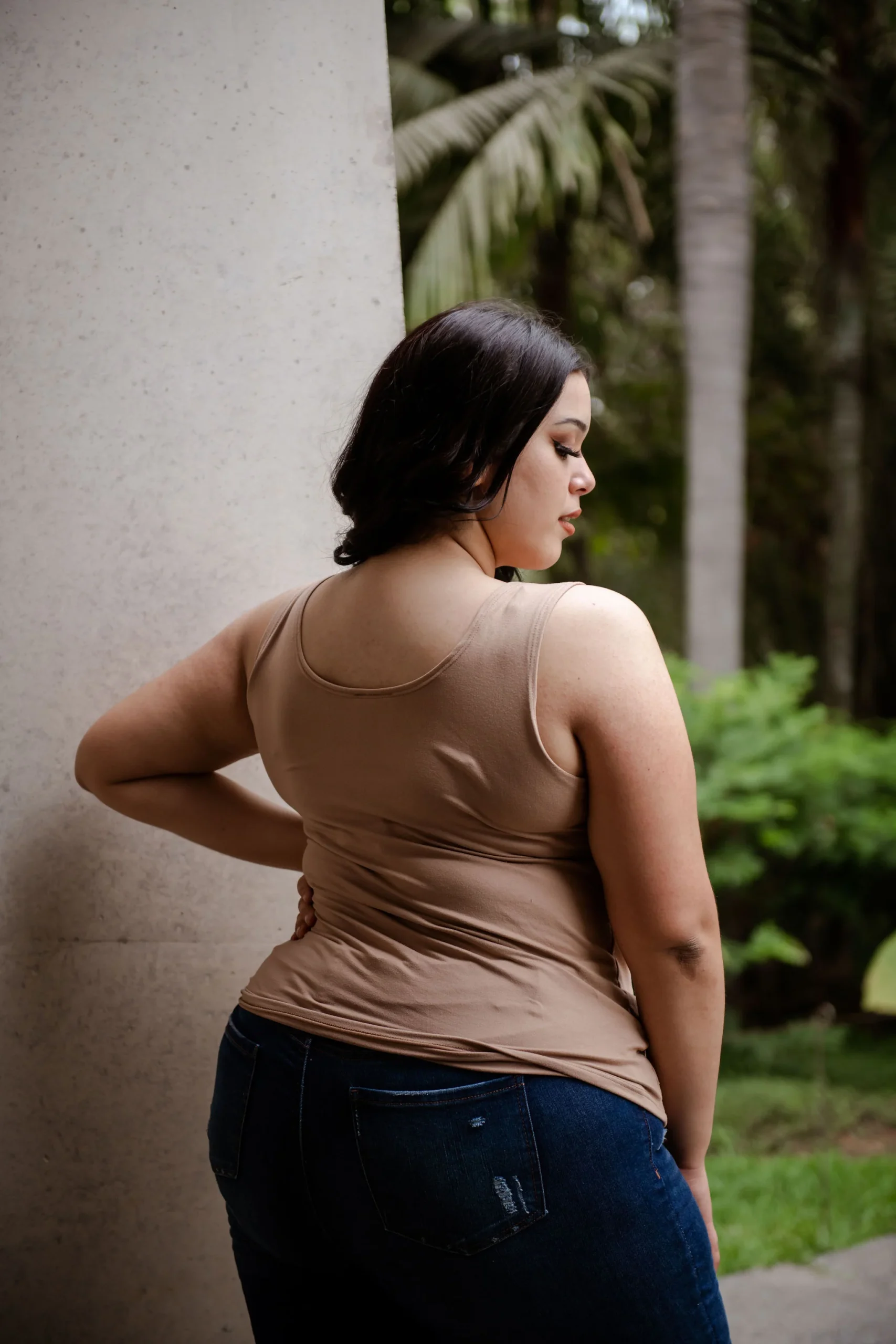 BLUSA BÁSICA DE TIRANTE GRUESO - Imagen 3