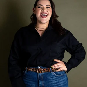 Blusa Camisera Ajuste Perfecto