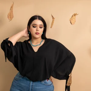 Blusa fiesta manga 3/4