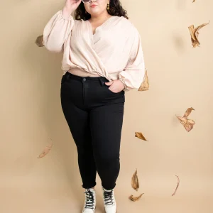 Blusa manga abullonada