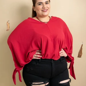 Blusa fiesta manga 3/4