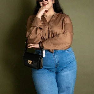 Blusa Camisera Ajuste Perfecto