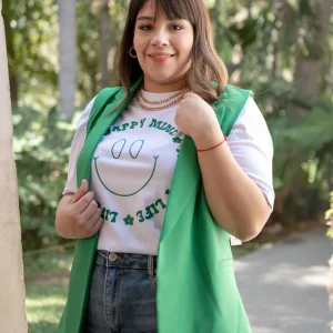 Chaleco vestir liso .