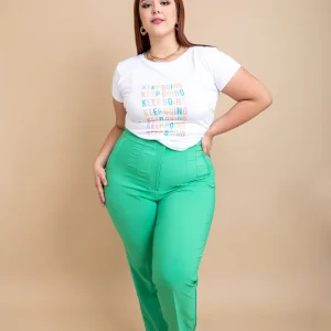 Pantalón de tiro alto