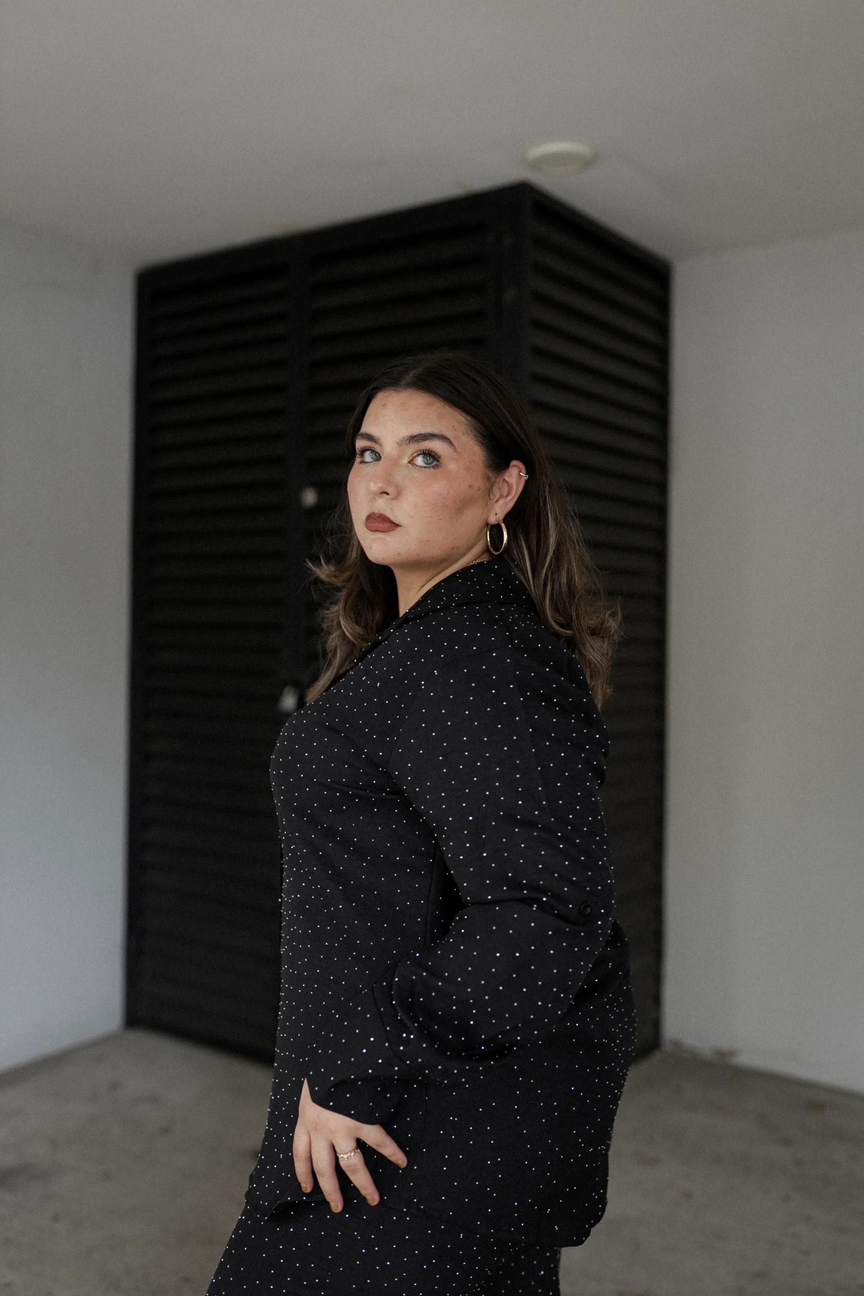 Set De Blusa Manga Larga y Pantalón Con Piedras - Imagen 4