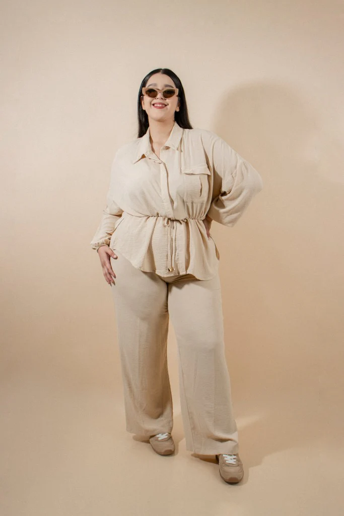 Set De Blusa Manga Larga y Pantalón