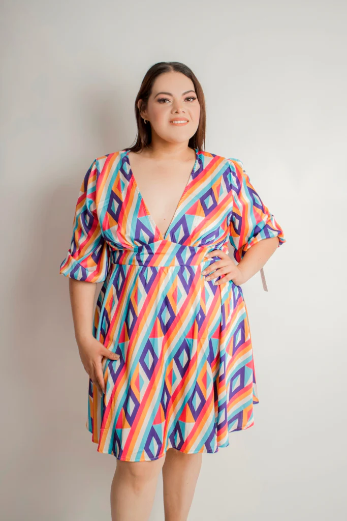 Vestido estampado estampado - Imagen 4