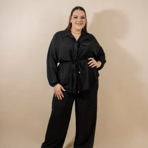 Set De Blusa Manga Larga  y Pantalón