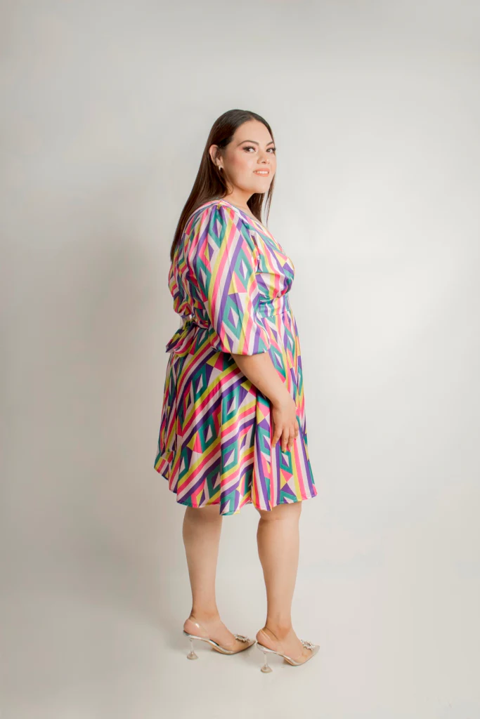 Vestido estampado estampado - Imagen 3