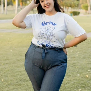 Camiseta Estampada Grow and Glow