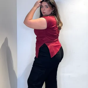 Blusa Fiesta Asimetrica