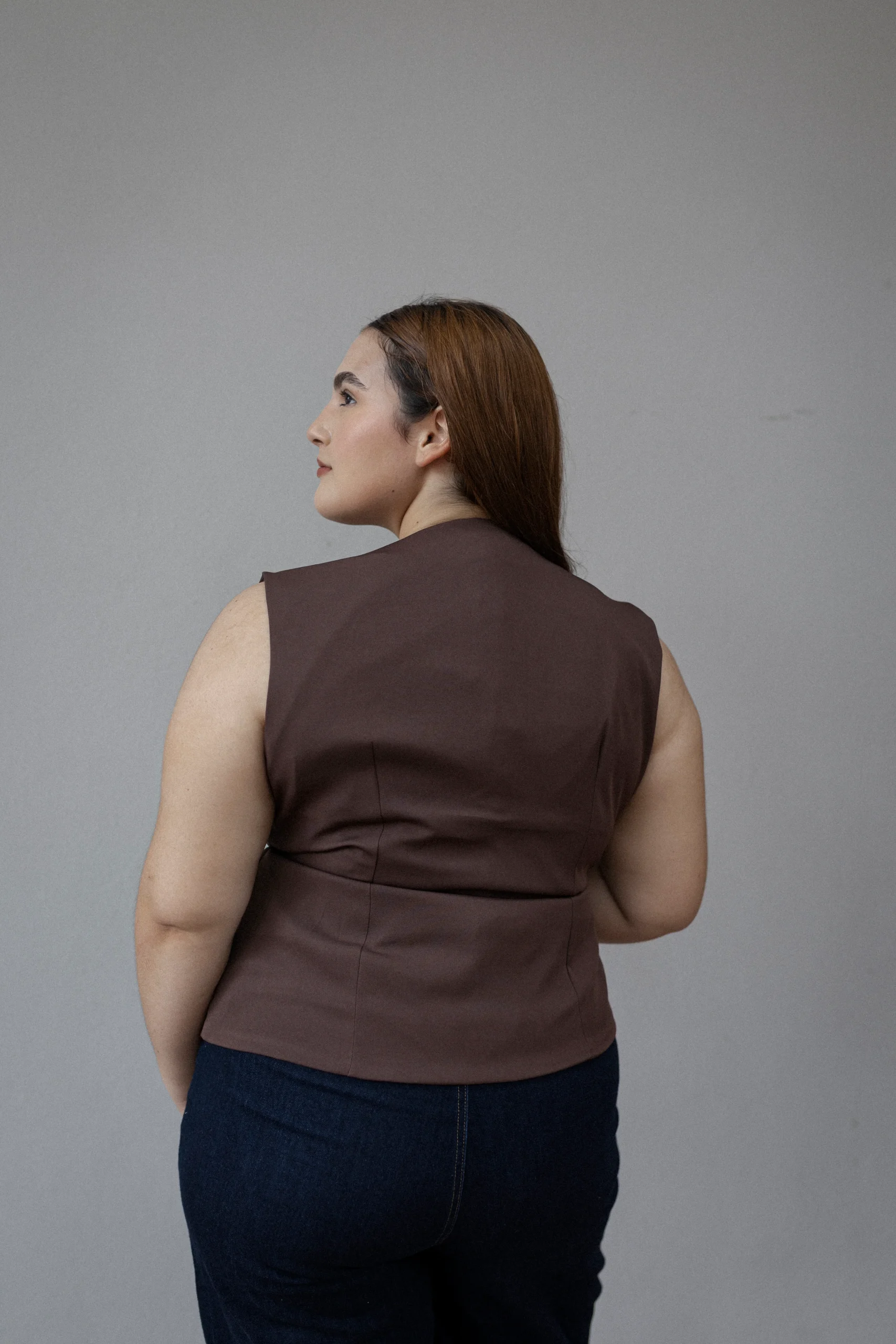 Chaleco Botones Forrados - Imagen 4