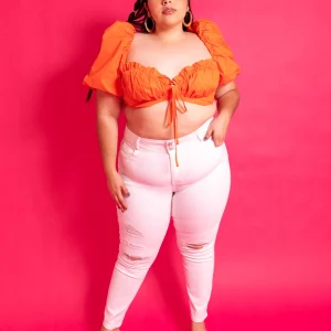 Jeans skinny con roturas