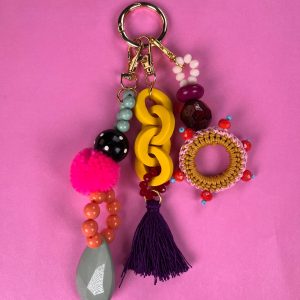 Charms Pompon Morado