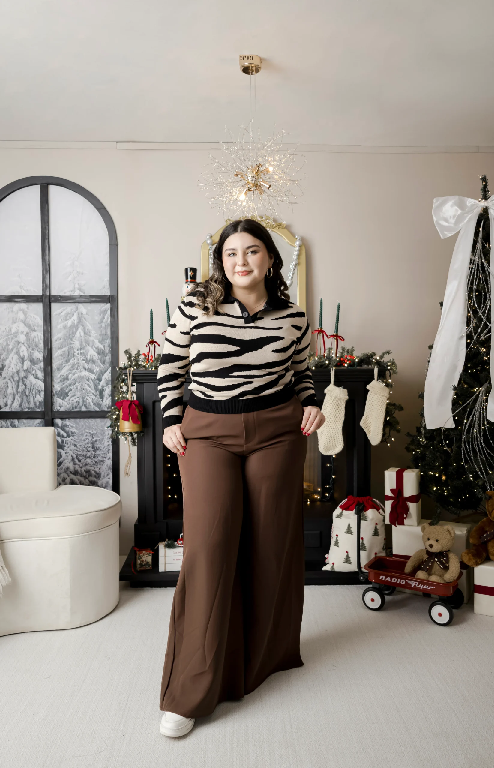 Suéter Tejido Estampado