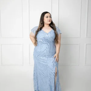 Maxi Vestido Fiesta Abertura