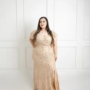 Maxi Vestido Fiesta Abertura