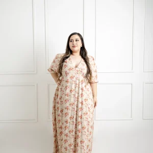 Vestido Estampado Largo