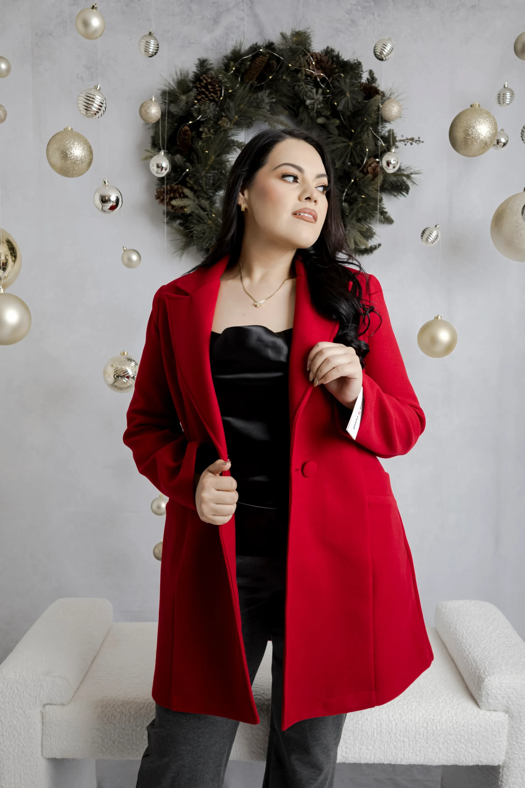 Abrigo Gabardina Con Bolsas