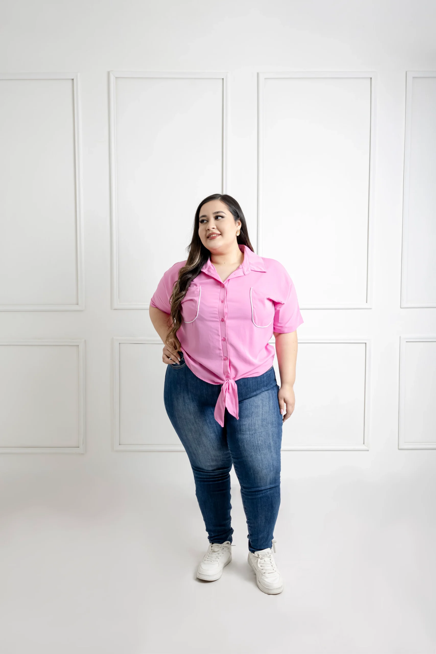 Blusa camisera manga Corta - Imagen 3