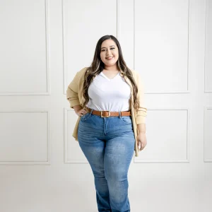 Blusa camisera manga larga