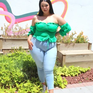 Blusa off the shoulders