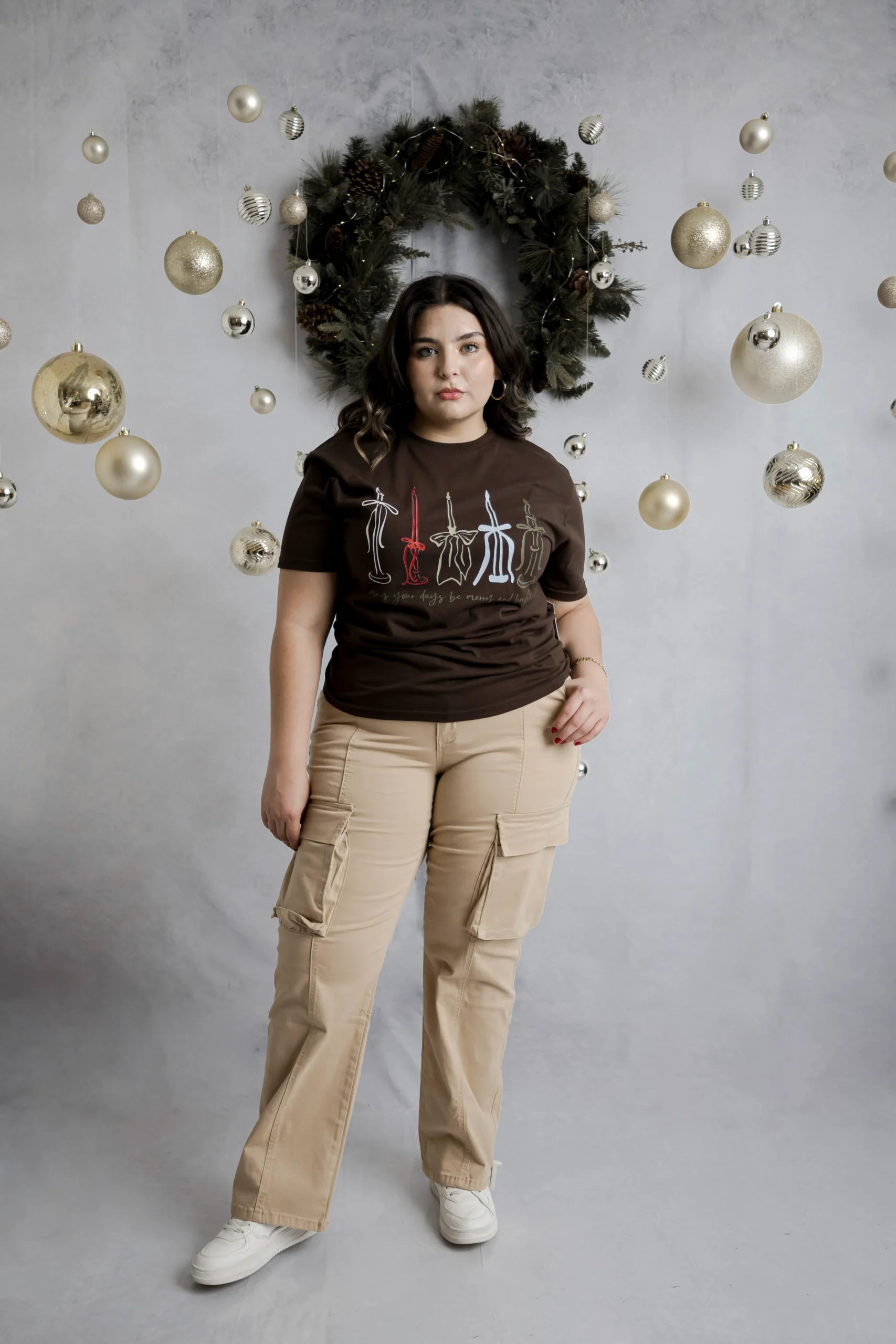 Camiseta Grafica Navideña - Imagen 3