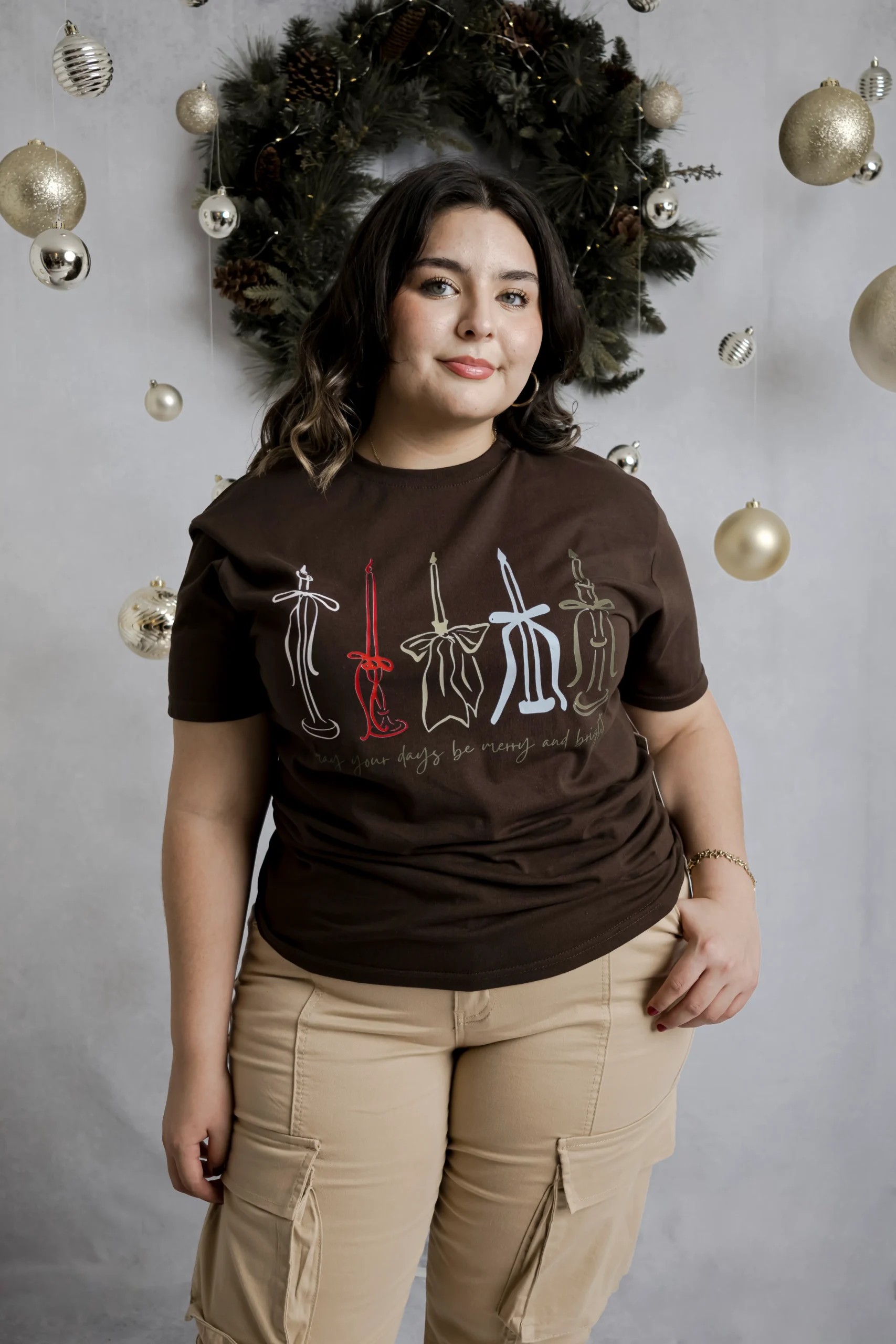 Camiseta Grafica Navideña