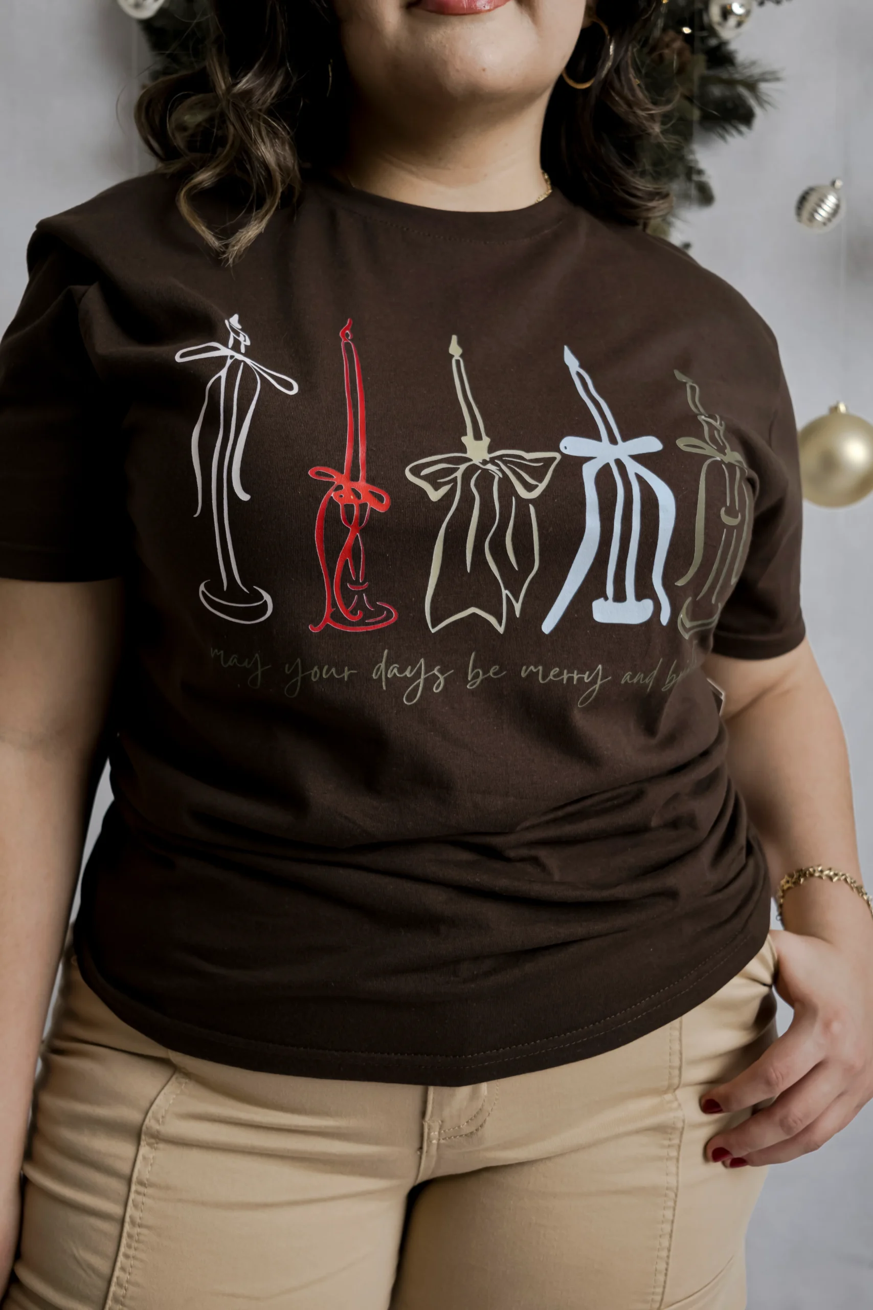 Camiseta Grafica Navideña - Imagen 4