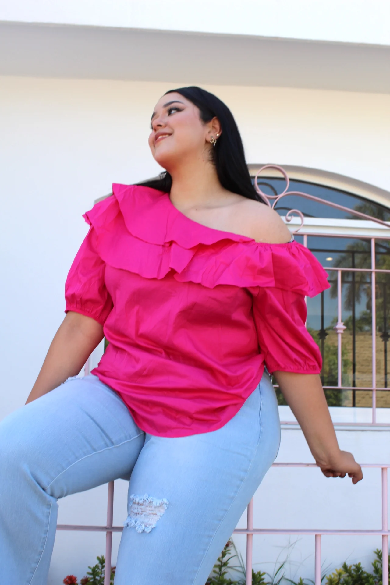 Jeans skinny con roturas - Imagen 4